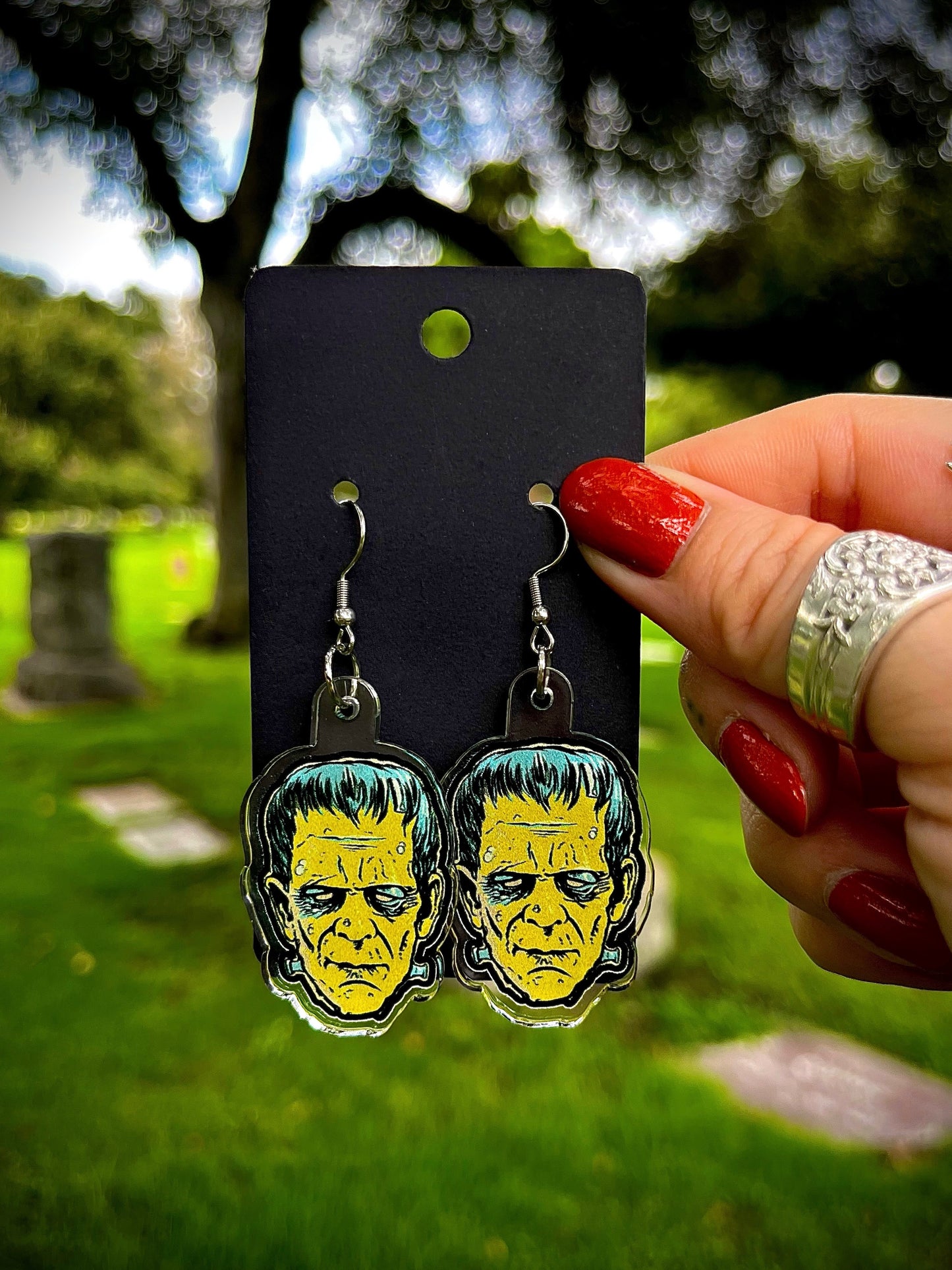 Frankenstein Earrings