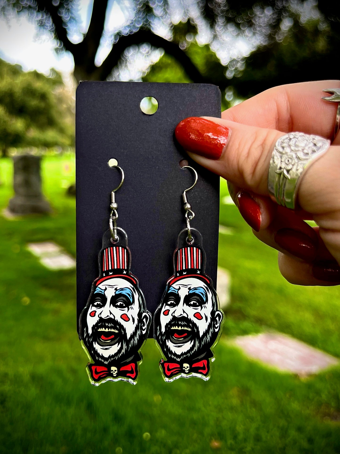 Captain Spaulding Earrings