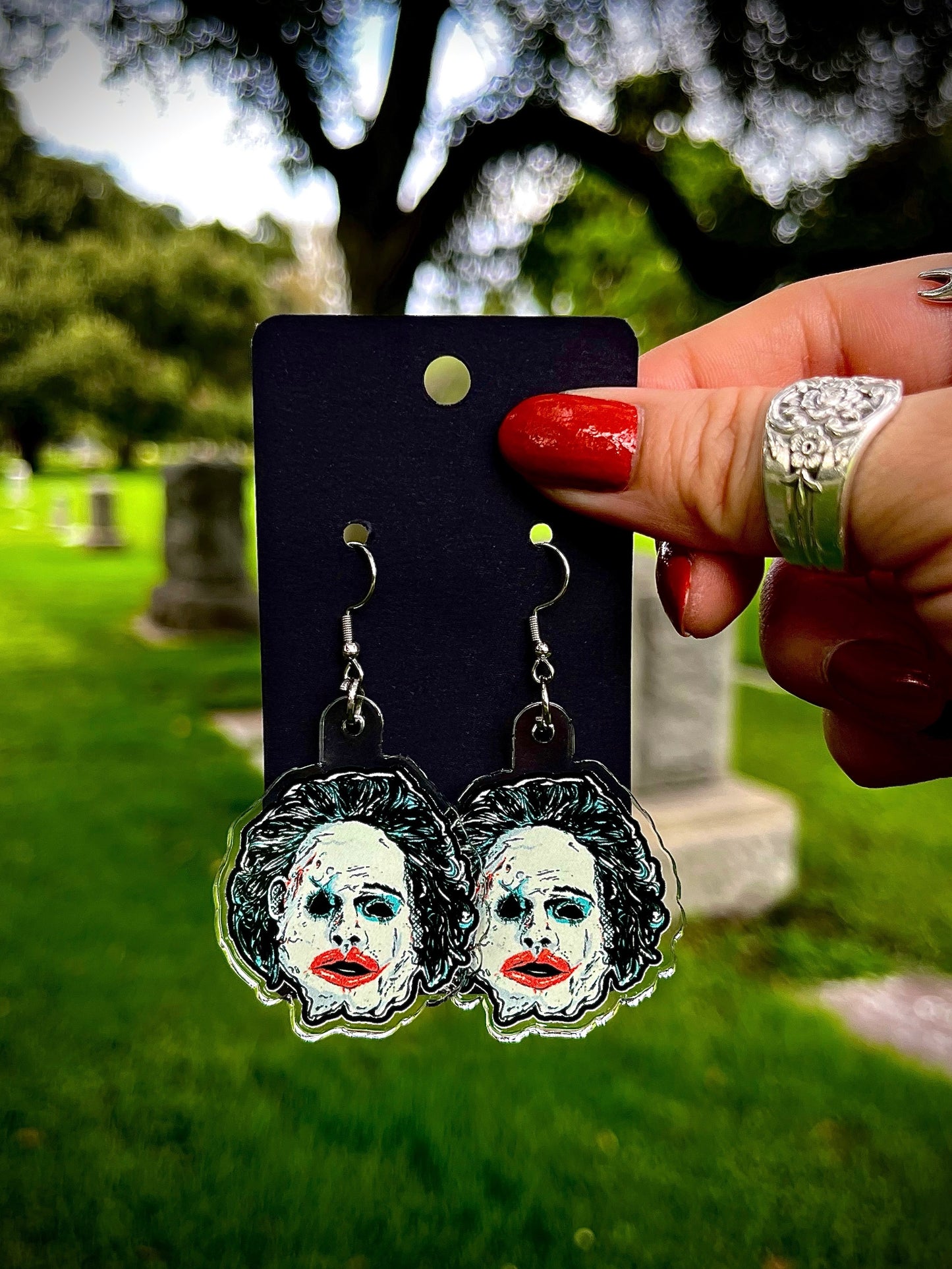 Leatherface Earrings