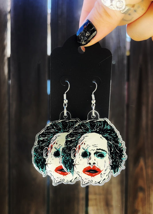 Leatherface earrings