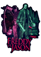 Freddy vs Jason Stickers