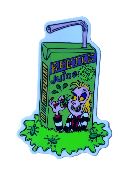 Beetlejuice Box Stickers