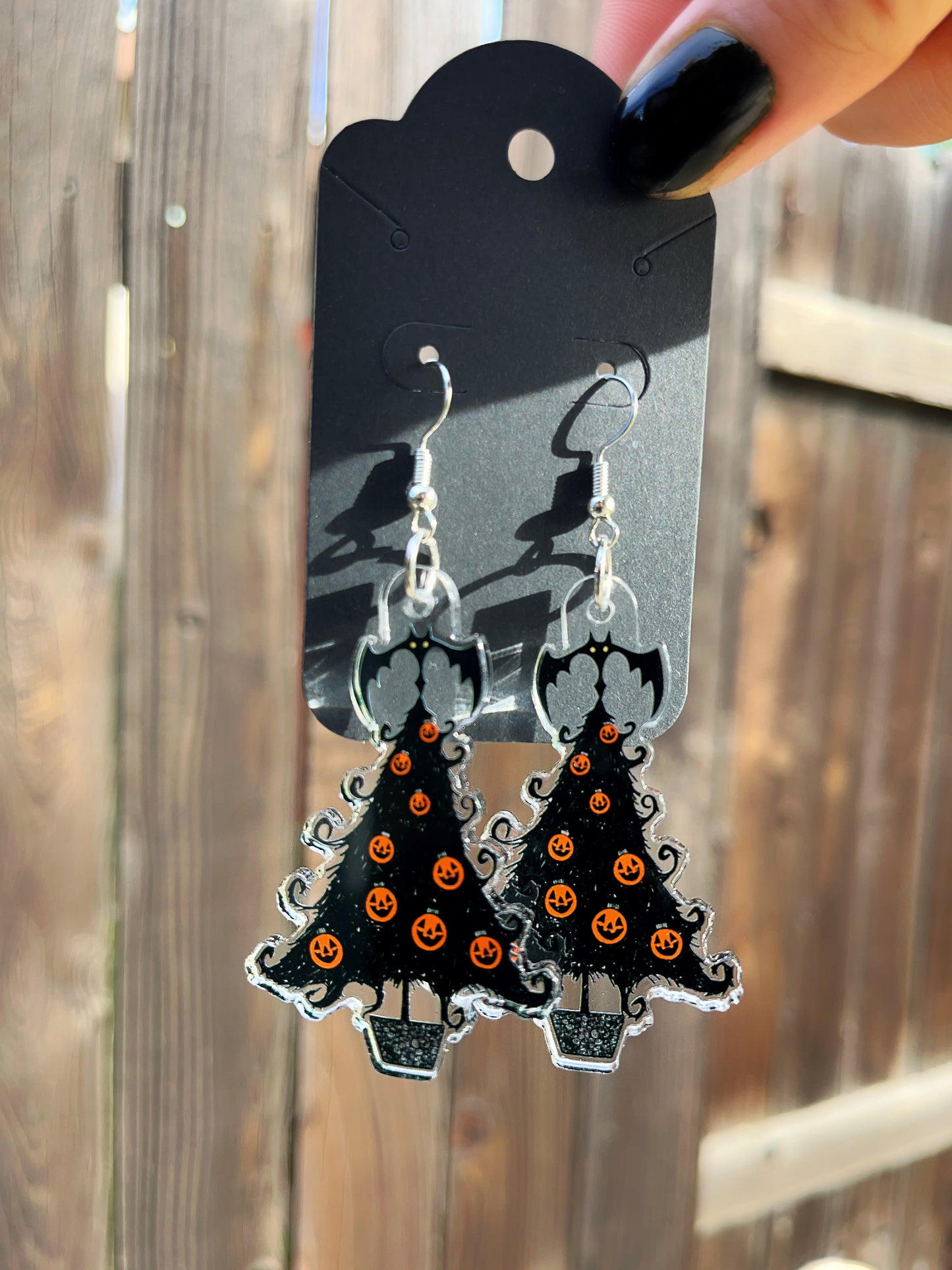 Christmas earrings