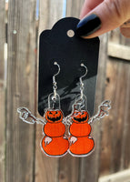 Pumpkin earrings