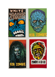 Rob Zombie Vintage Post card Sticker Set