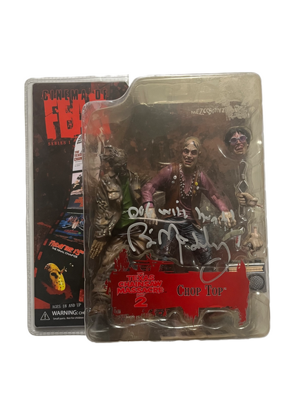 Mez Texas Chainsaw 2 Chop Top Signed by Bill Mosley