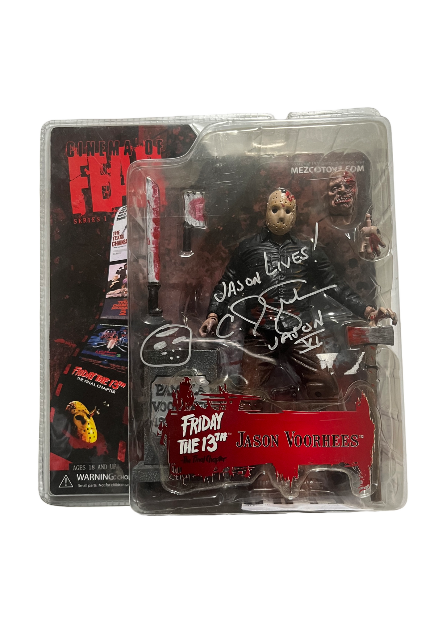 Friday the 13th The Last Chapter Signed by CJ Graham