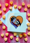 Harley and Joker Greeting Card